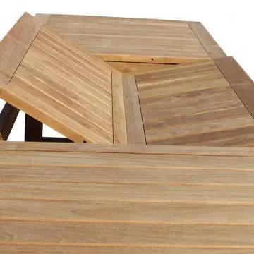 Tavolo Mirage 160/240 X 90 - Tavolo in Teak Allungabile
