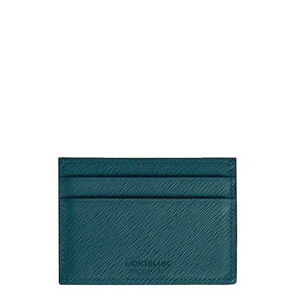 Montblanc porta carte 5 scomparti Sartorial blu cipro 198880