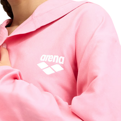 Arena accappatoio Microfibra Unisex 005308301 Rosa-Bianco - Nuoto