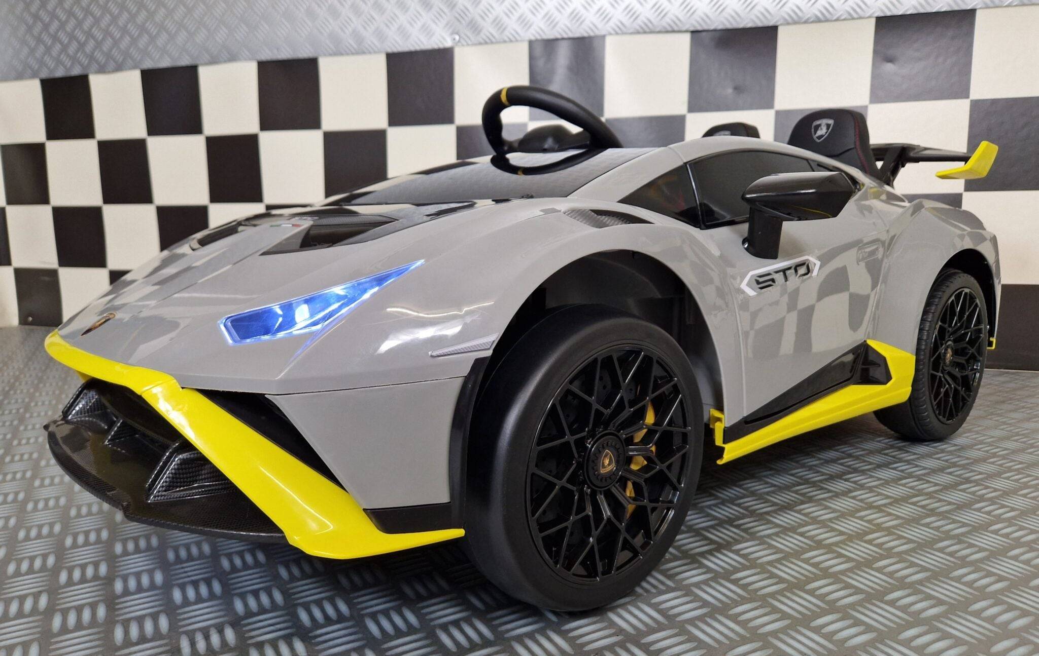 Auto Elettrica per Bambini Lamborghini Huracan STO 12 V – Grigia