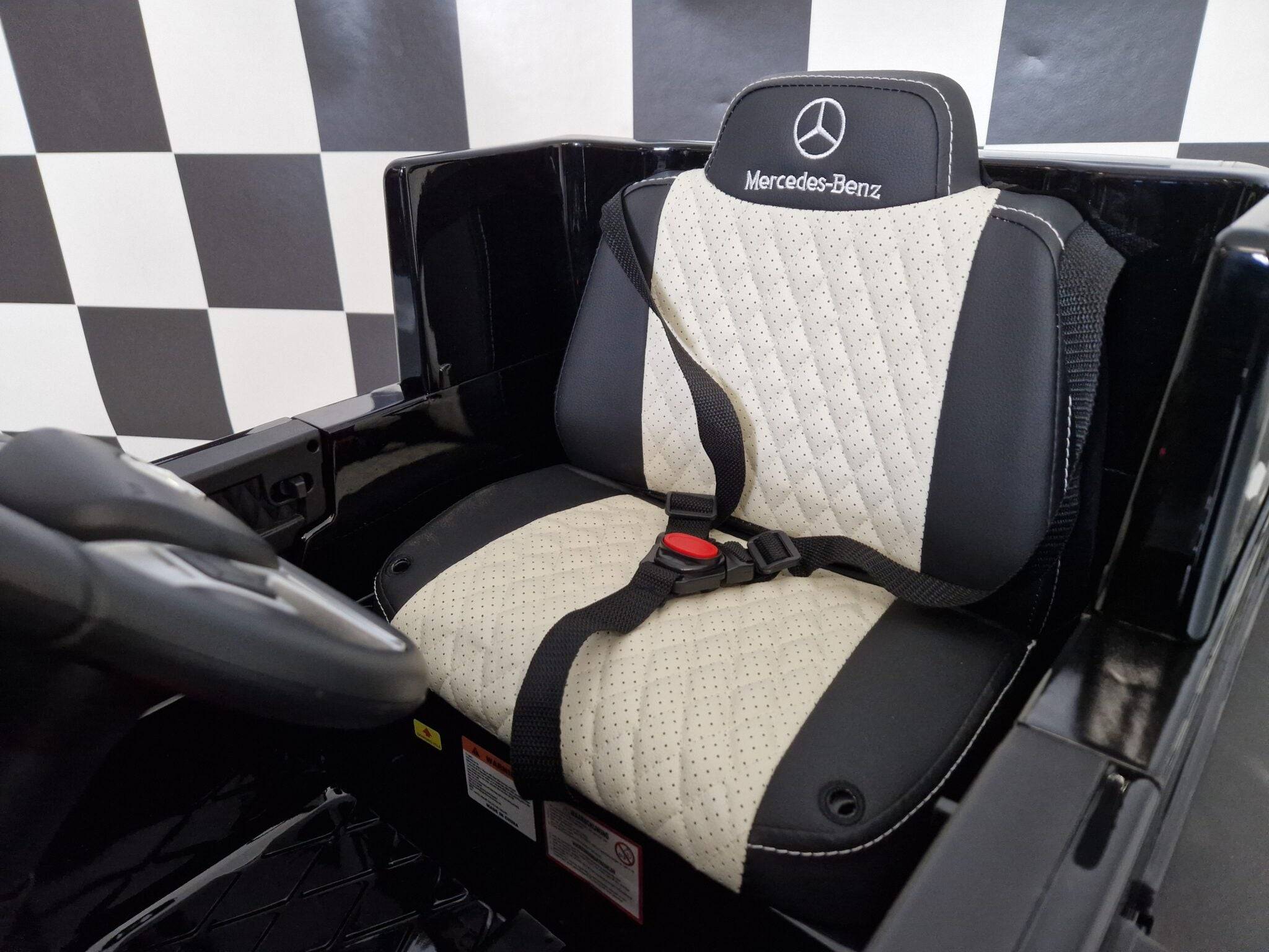 Auto Elettrica per Bambini Mercedes G63 AMG 6×6 12 V – Nero Metallizzato