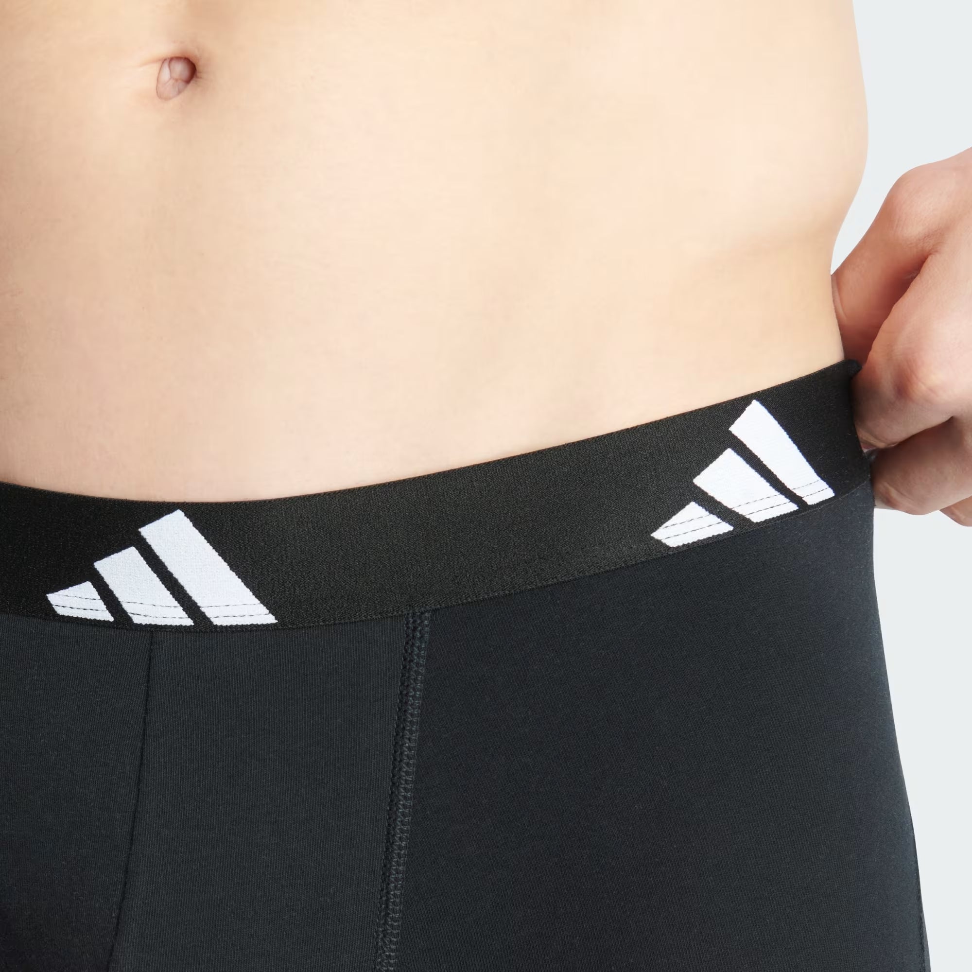 Adidas Intimo Boxer Active Flex Cotton Uomo Nero - JK3944