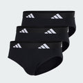 Adidas Intimo Slip Active Flex Cotton Uomo Nero - JK3936