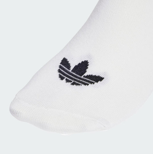 Adidas Originals calza unisex Liner JW5336 Bianco - confezione da 6 paia