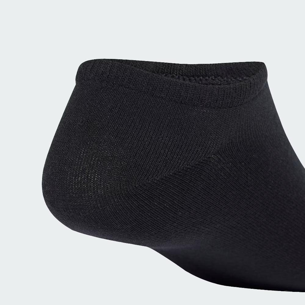 Adidas Originals calza unisex Liner JW5337 Nero - confezione da 6 paia