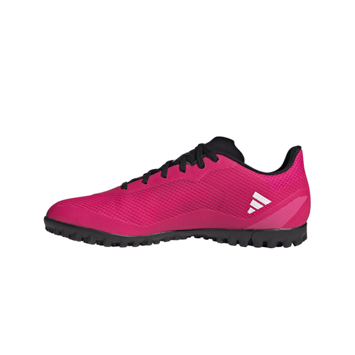 Adidas scarpa da calcetto unisex X Speedportal.4 TF GZ2445 rosa shock- bianco-nero