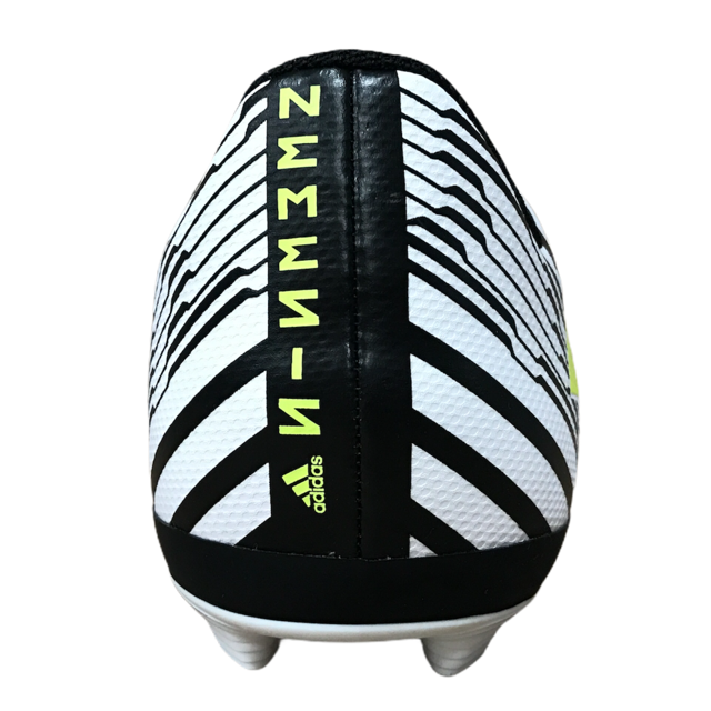 Adidas Nemeziz 17.4 FxG Scarpe Calcio Junior Bianco Nero Giallo