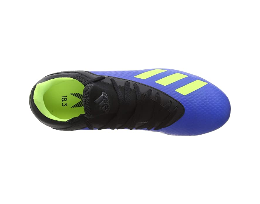 Adidas X 18.3 AG Scarpe Calcio Junior Blu Giallo Nero