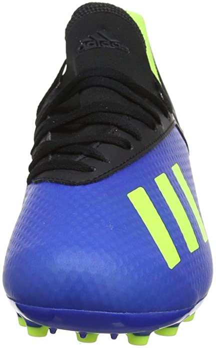 Adidas X 18.3 AG Scarpe Calcio Junior Blu Giallo Nero