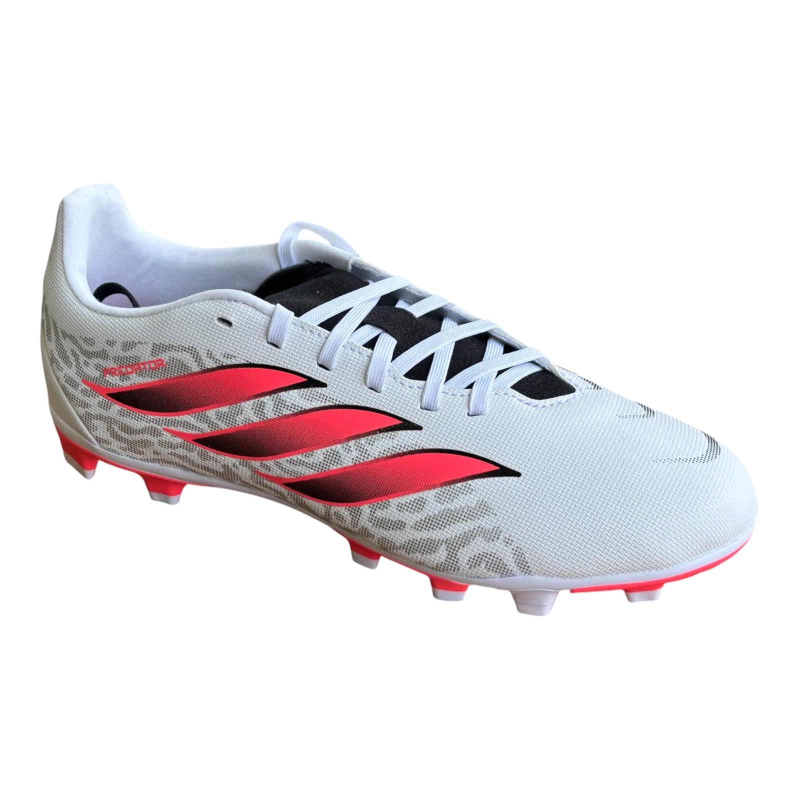 Adidas Scarpa Calcio Junior Predator Club Bianca KJ6728