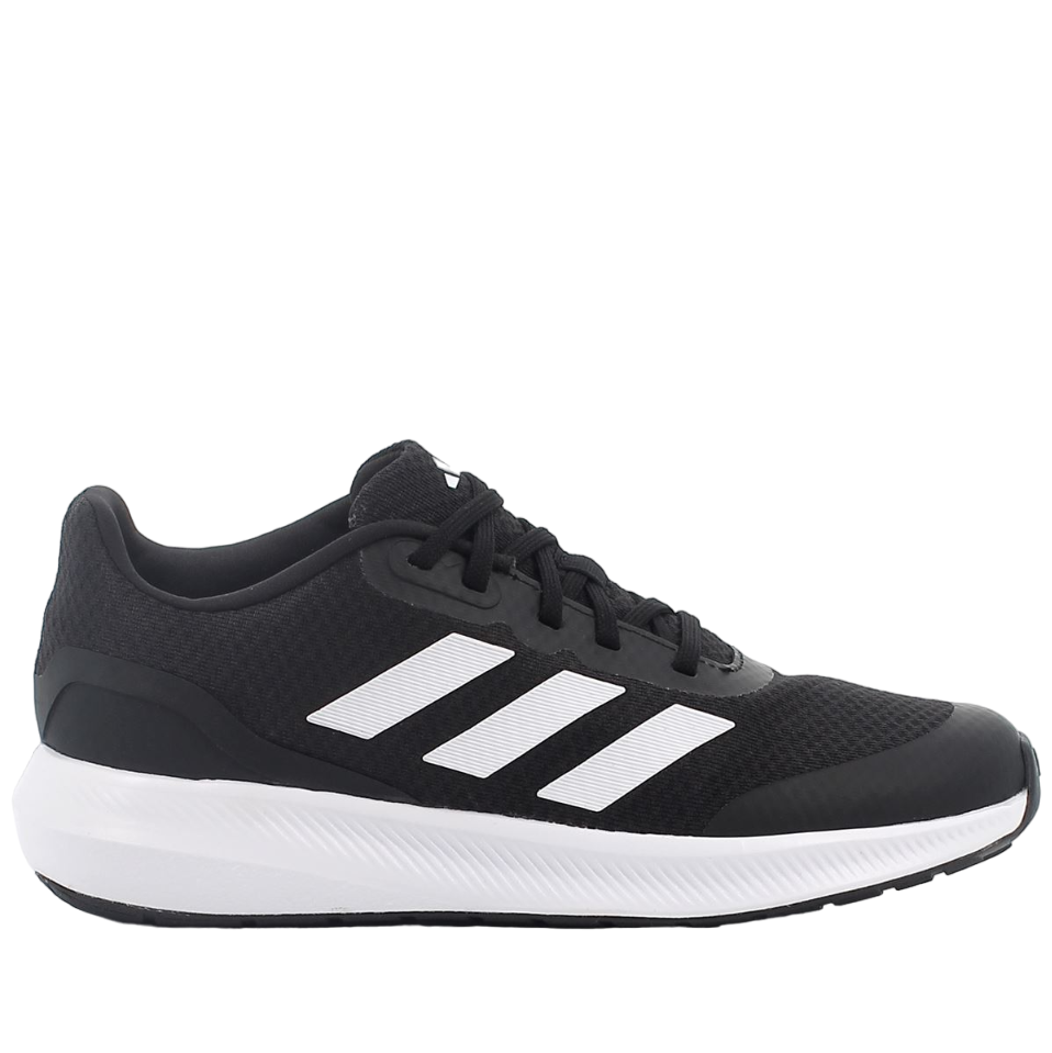 Adidas Runfalcon 3.0 K HP5845 Black White Scarpa Running Junior Ragazzo Ragazza Economica