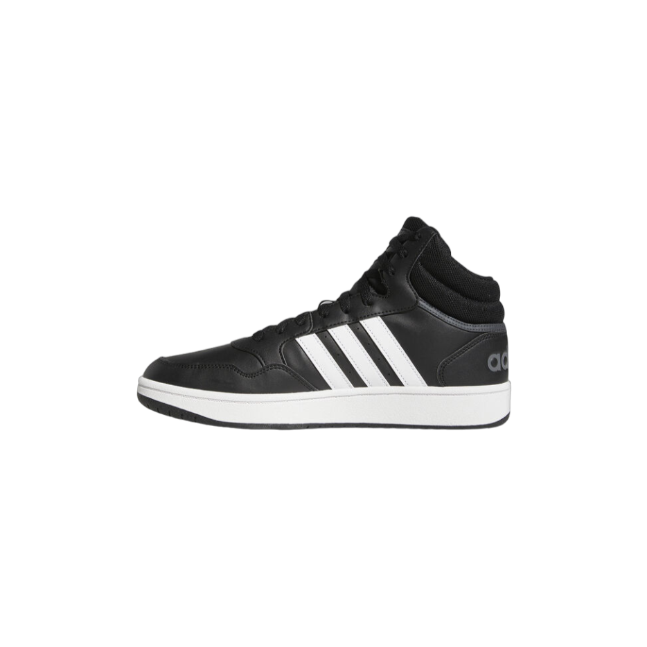 Adidas Sneakers Hoops 3.0 Mid GW3020 Nero Bianco