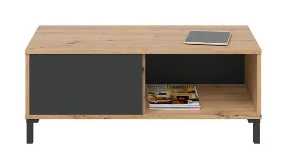 Tavolo Da Caffe Rovere/Antracite 100X50X40H
