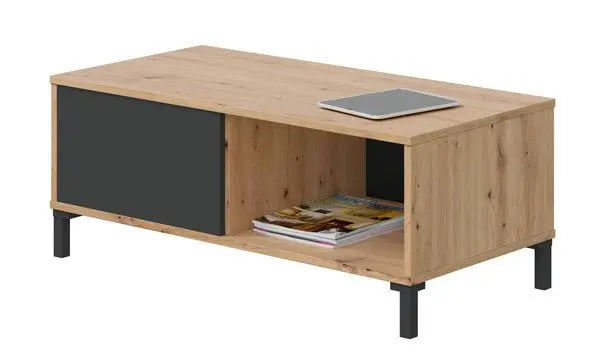 Tavolo Da Caffe Rovere/Antracite 100X50X40H