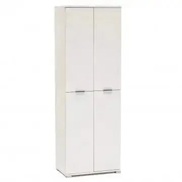 Armadio 4 Ante Bianco, cm 60x38x174
