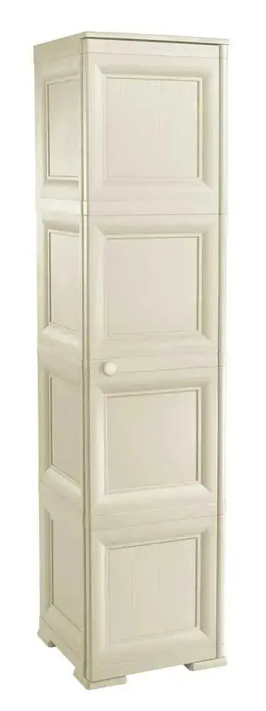 Armadio portascope 1 anta angora Tontarelli cm 40x43x164h