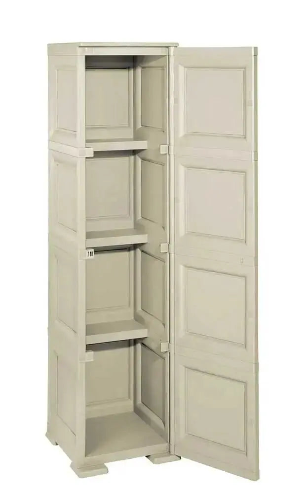 Armadio portascope 1 anta angora Tontarelli cm 40x43x164h