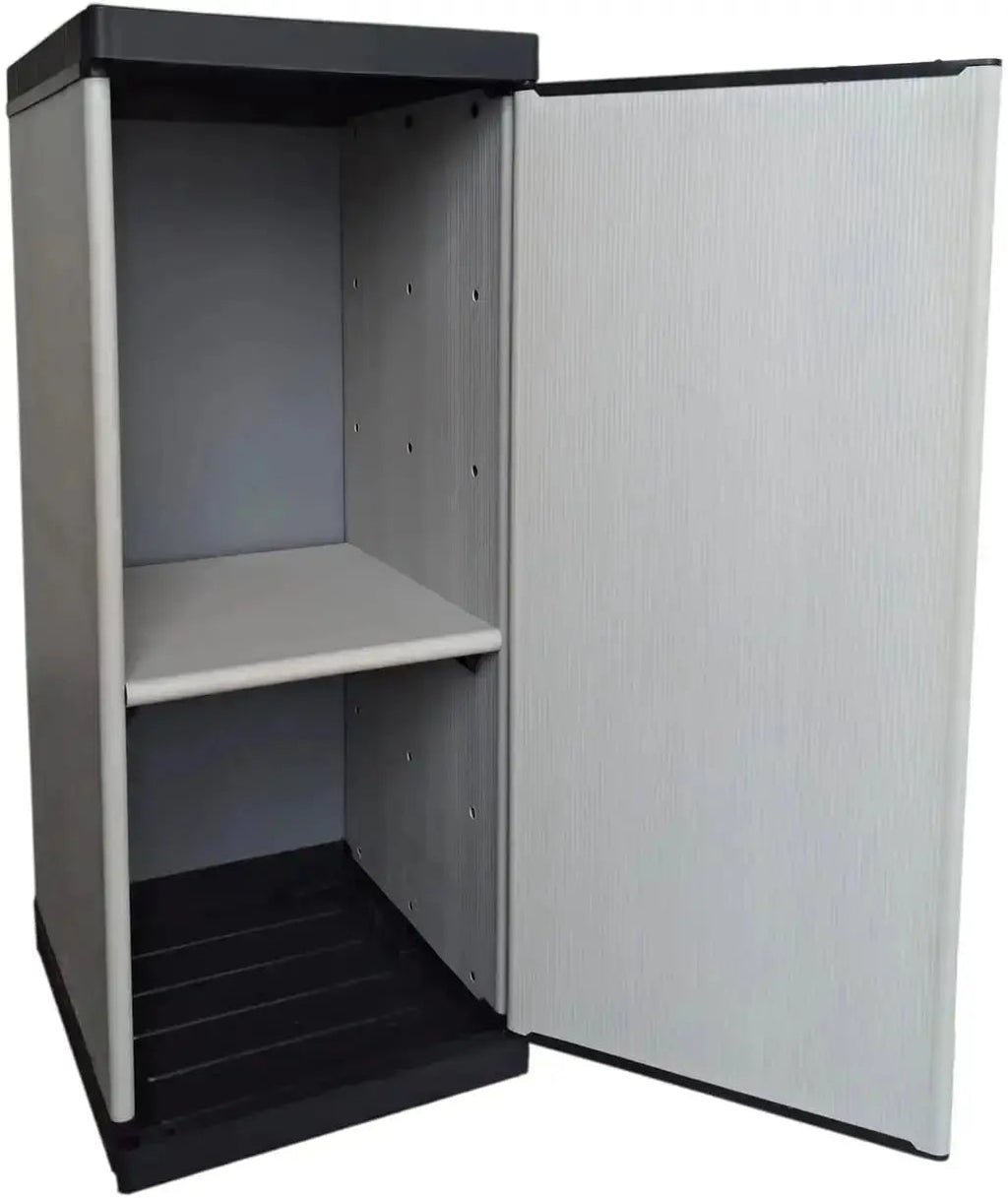 Armadio resina basso 2 ripiano 34x39,5x85h