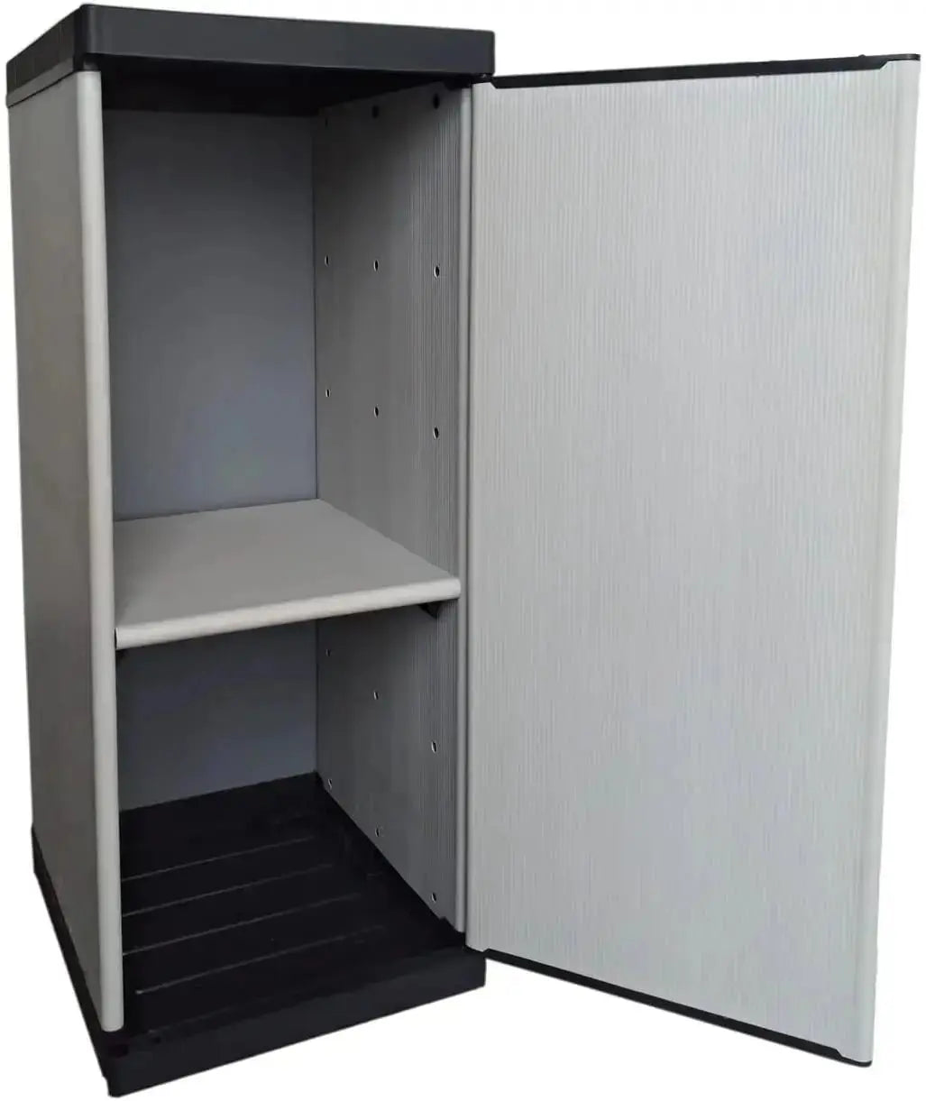 Armadio resina basso 2 ripiano 34x39,5x85h