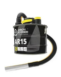 Aspiratore 3 in 1 per ceneri fredde 1000w 15lt