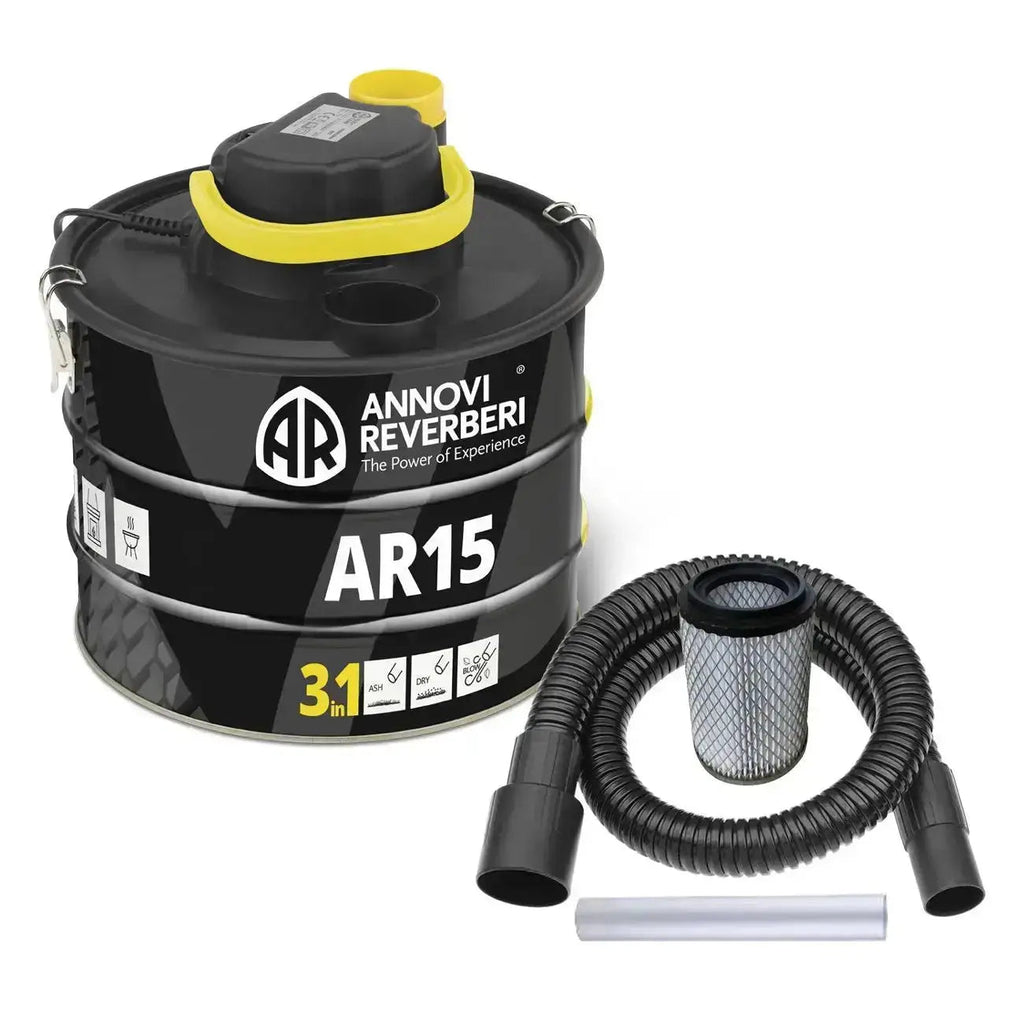Aspiratore 3 in 1 per ceneri fredde 1000w 15lt