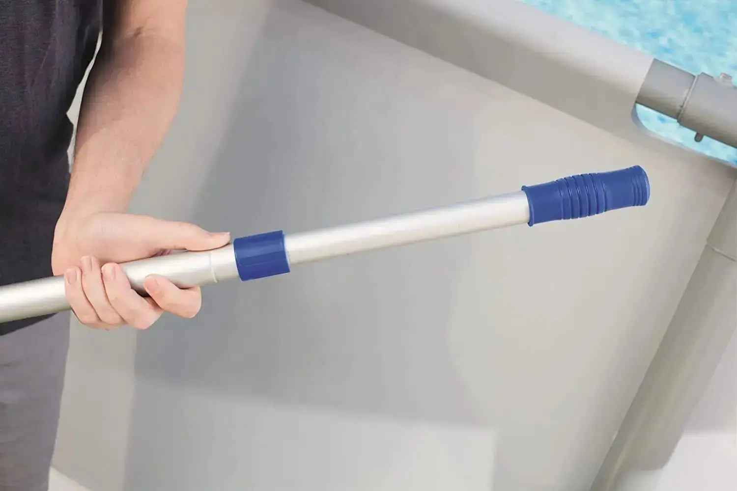 Asta telescopica per piscina 360cm per retino