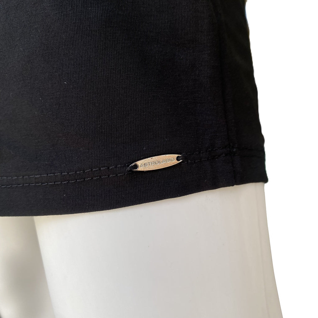 Astrolabio Abito Smanicato Donna M787M 500 Nero | Eleganza Italiana