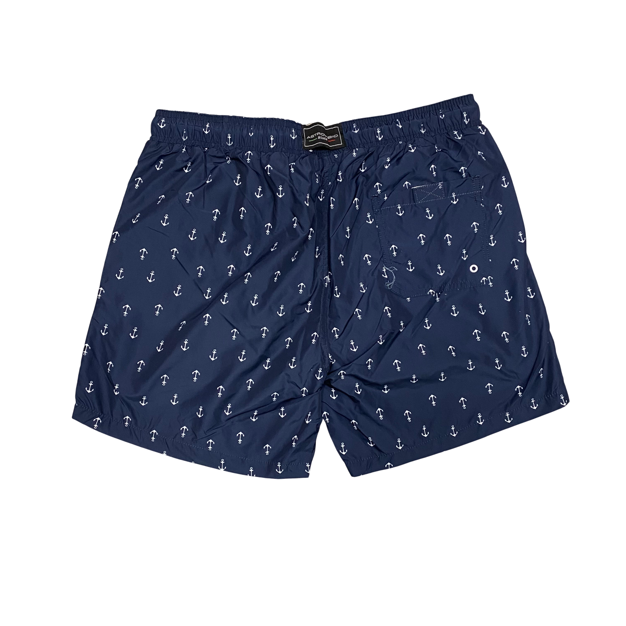 Astrolabio Costume Pantaloncino Uomo Fantasia Ancora M98J 956 Blu | Nautico