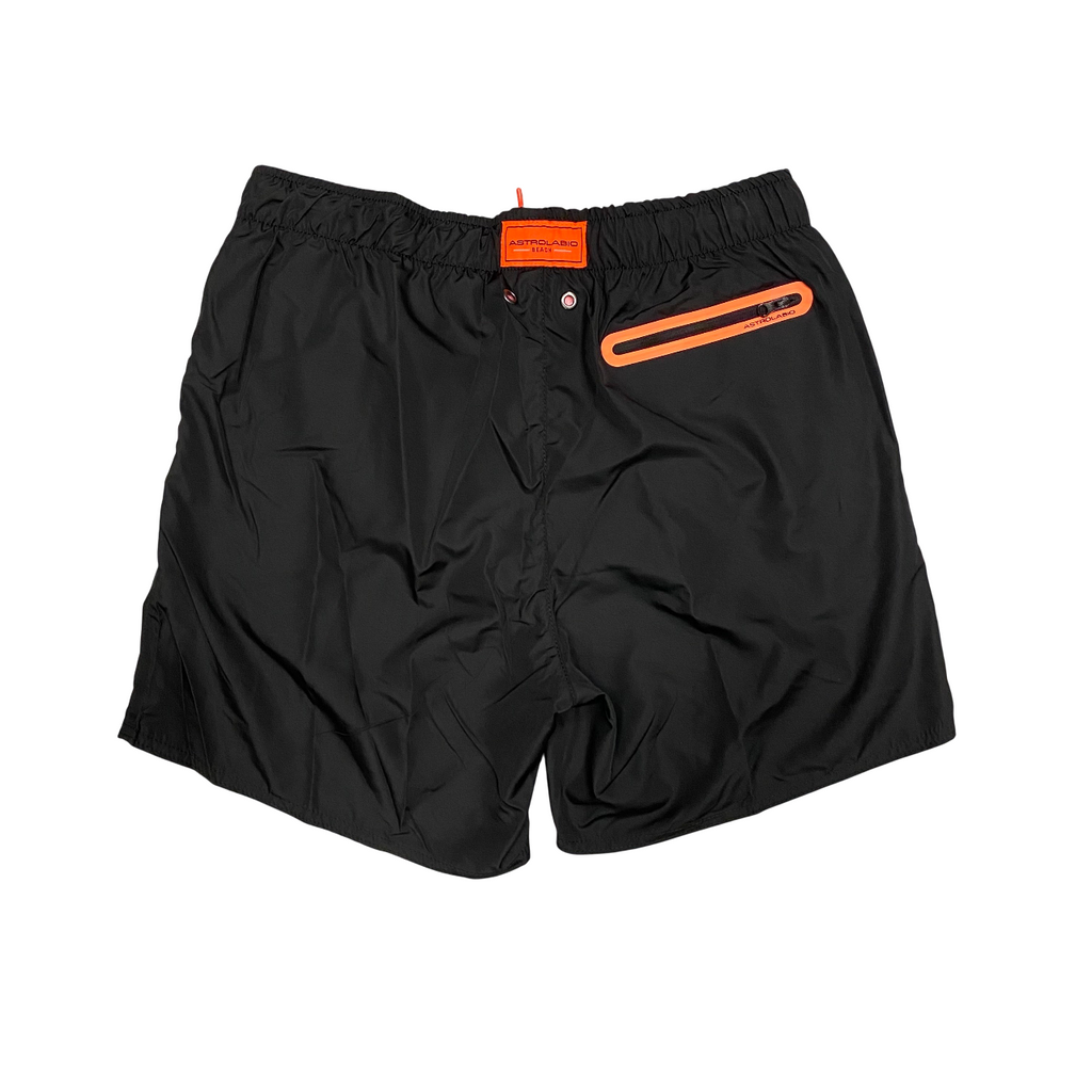 Astrolabio Costume Pantaloncino Uomo M87C P7Y Nero | Taschino con Zip
