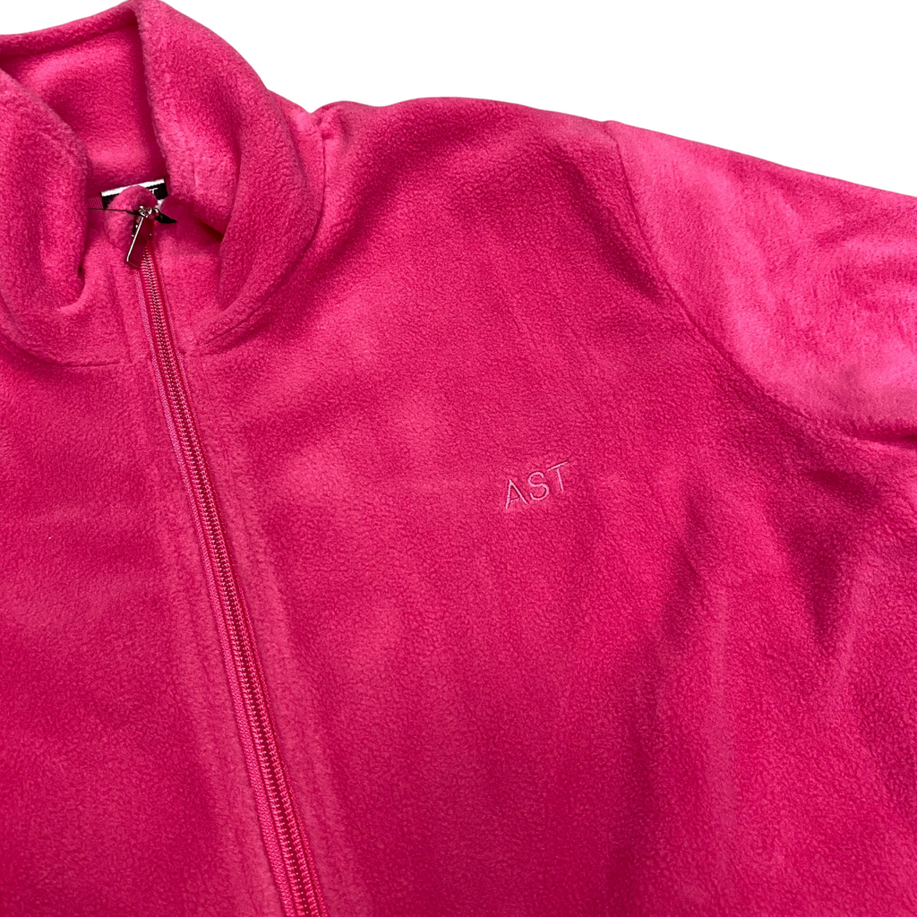 Astrolabio Maglia Micro Pile Donna AB6F795 Rosa | Zip intera calda leggera trekking sport