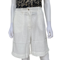 Astrolabio Pantaloncino Fresco Estivo Donna CA63 010 Bianco | Comfort Chic