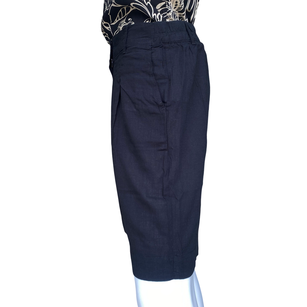 Astrolabio Pantaloncino Fresco Estivo Donna CA63 500 Nero | Comfort Chic