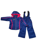 Astrolabio completo da sci  da bambina Y19H F73 blu fucsia