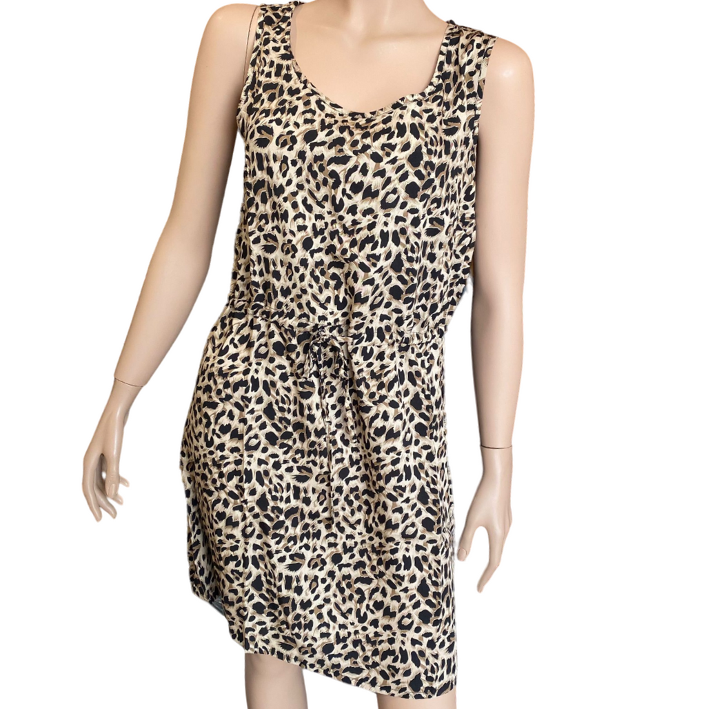 Astrolabio vestito da donna maculato CV8K 606 beige