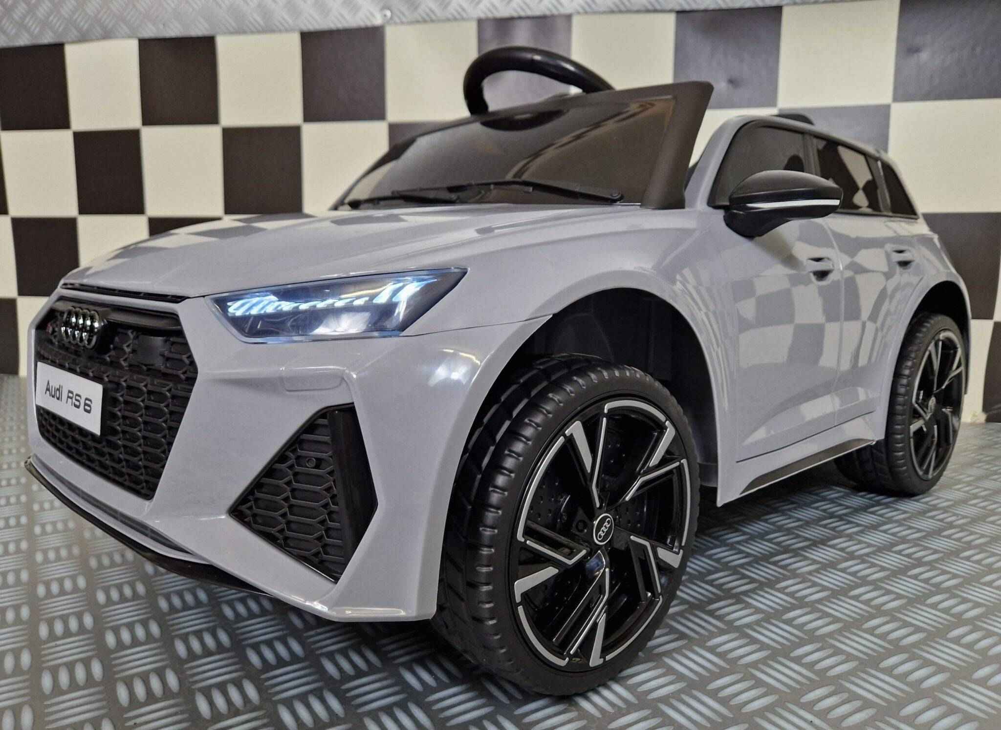 Auto Elettrica per Bambini Audi RS 6 12 V – Nardo Grigio