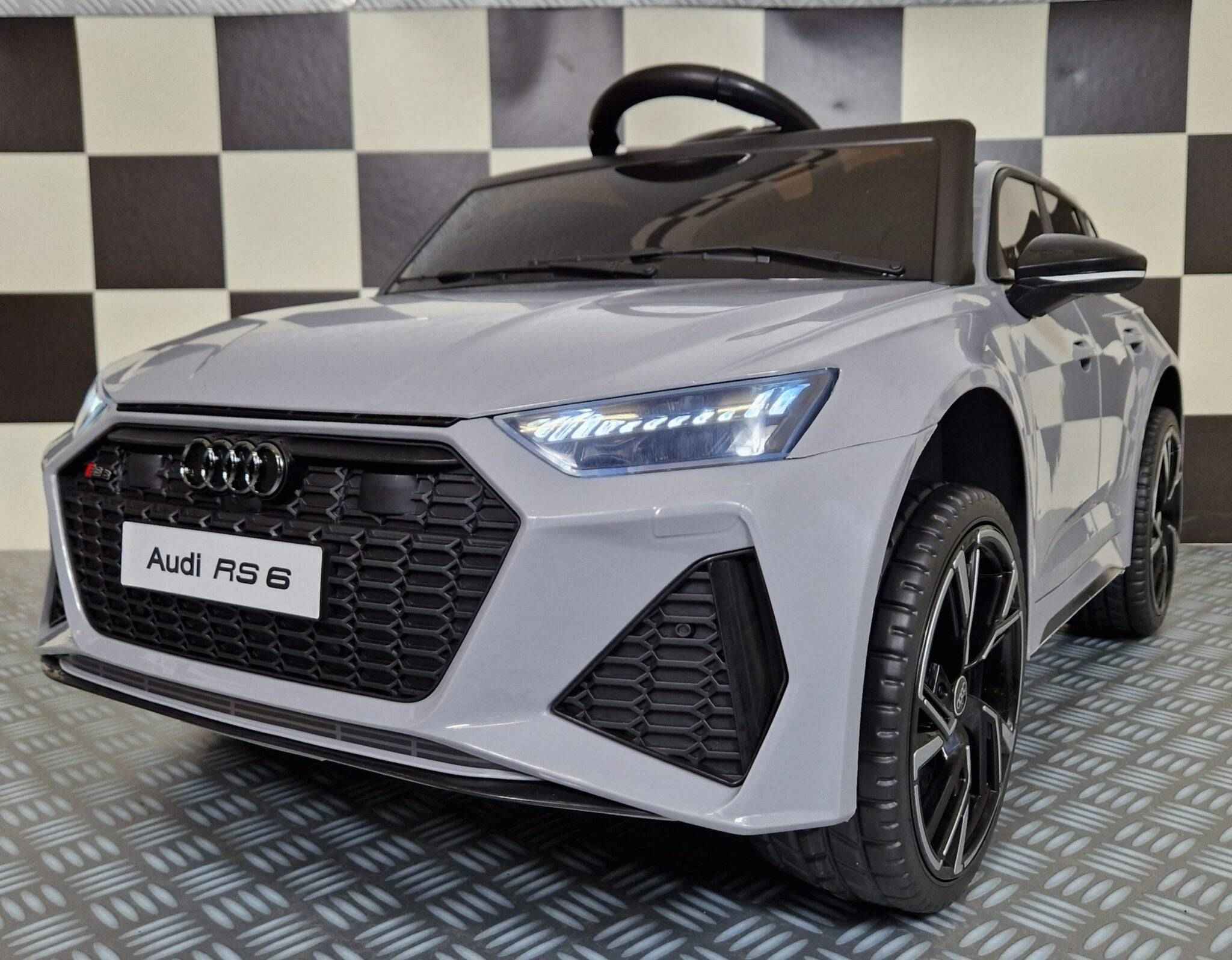 Auto Elettrica per Bambini Audi RS 6 12 V – Nardo Grigio
