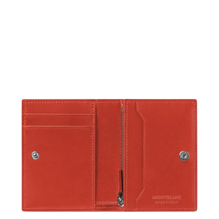 Montblanc portafoglio Soft Continental nano corallo 198009