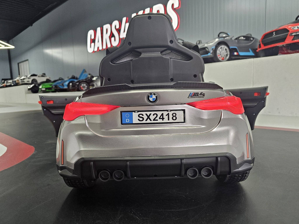 Auto Elettrica per Bambini BMW M4 12 V – Grigio Metallizzato