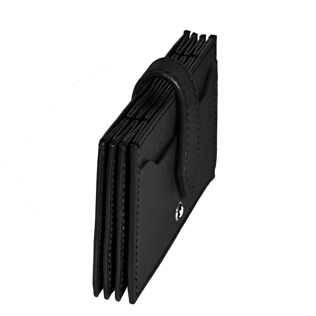 Montblanc porta carte 5 scomparti Sartorial Nero 199380