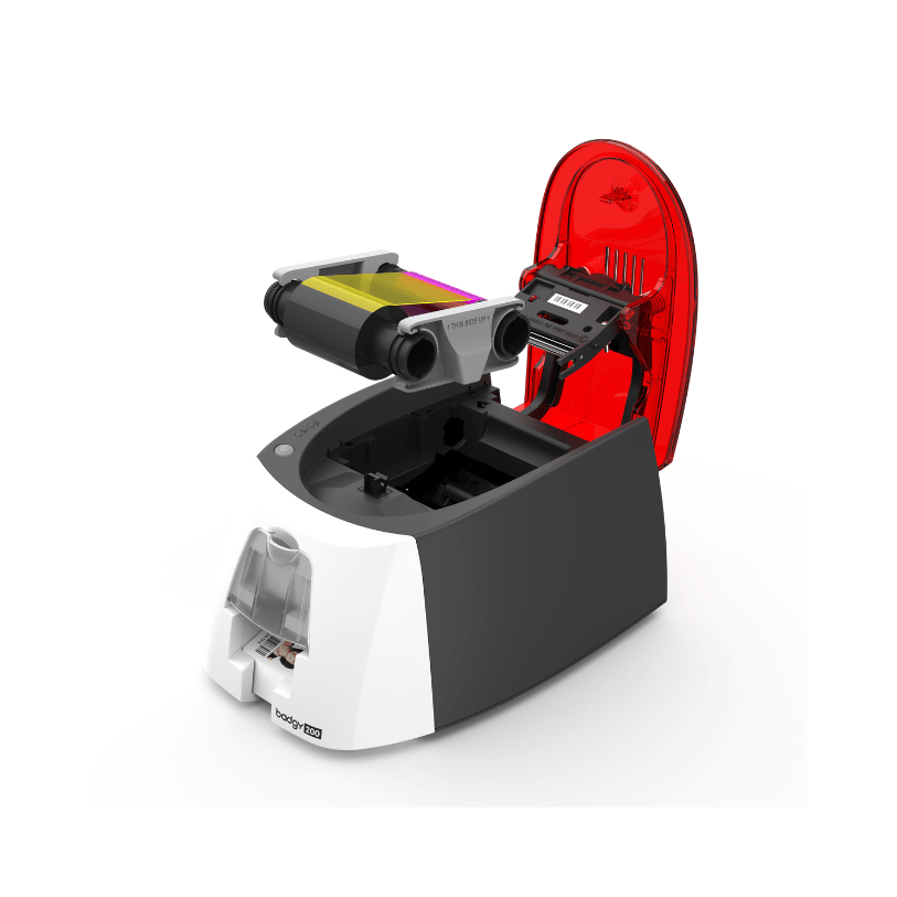 Evolis Badgy 200 stampante per schede plastificate Sublimazione/Trasferimento termico Colore 260 x 300 DPI [B22U0000RS]