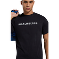 Bikkembergs maglietta manica corta da uomo in cotone jersey BMT0702 8000 nero