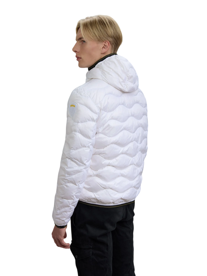 Blauer Giubbotto Wave 25WBLUC03074-006355 Bianco Uomo