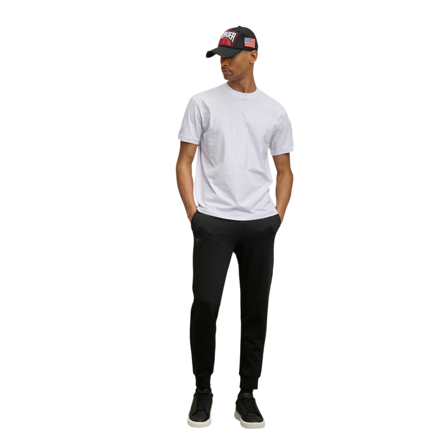 Blauer maglietta manica corta da uomo Anthony 25SBLUH02275 bianco