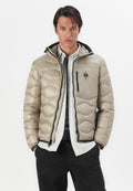 Blauer uomo piumino leggero ad onda  con cappuccio e tasca 26SBLUC03177-006719 915 Beige