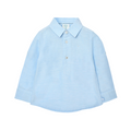 Boboli Camicia di lino da neonato 718433 2294 blu