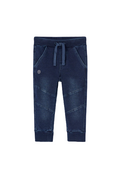 Boboli Pantaloni in felpa denim per bimbo 390013 blu