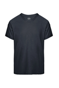 Bomboogie T-shirt da uomo in cotone con scollo a V in jersey fiammato TM7904TJSSG 297 blue poseidone