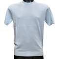 Bomboogie maglia girocollo in filo manica corta da uomo MM7015TKTP2 202 azzurro