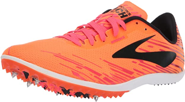Brooks MACH 18 Scarpe Chiodate Pista Uomo Arancio 110237