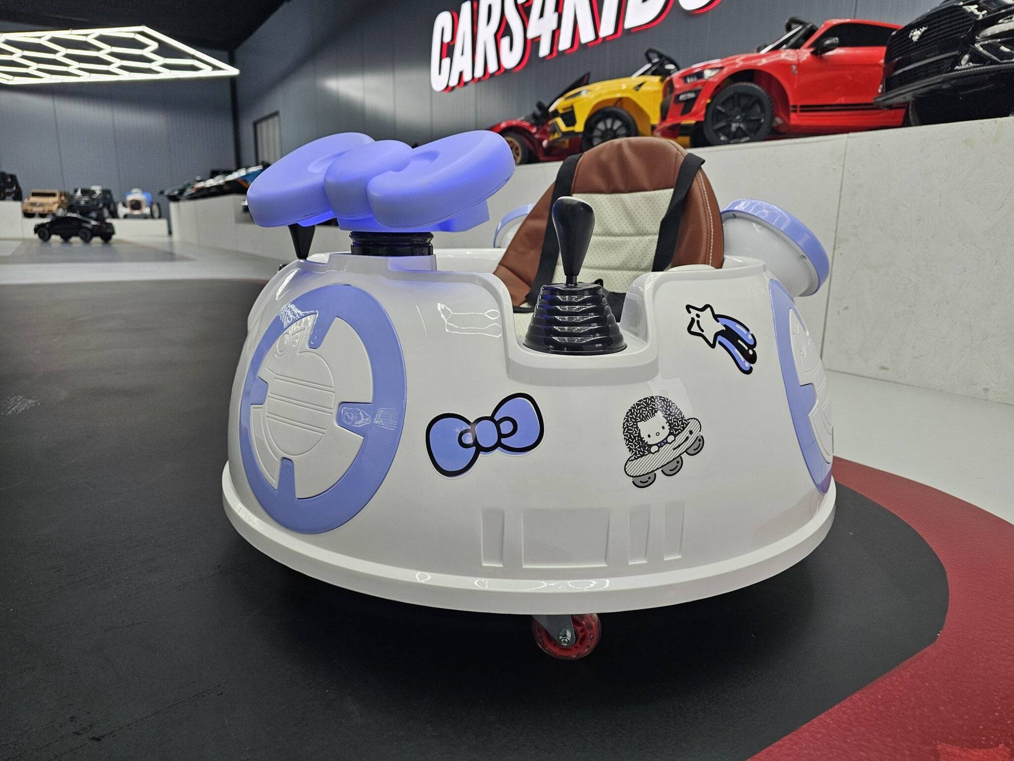 Autoscontro Elettrico per Bambini Hello Kitty 6 V – Bianco
